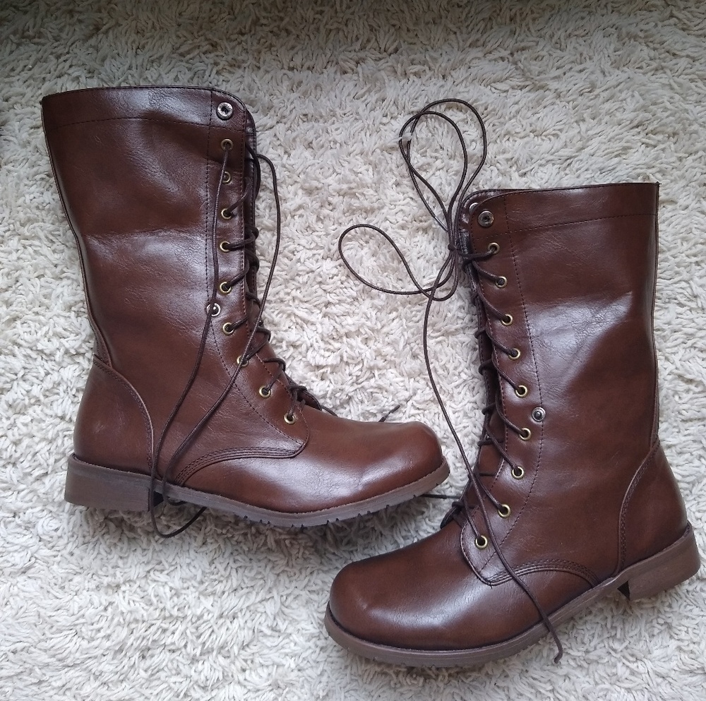 Boutique combat style boots